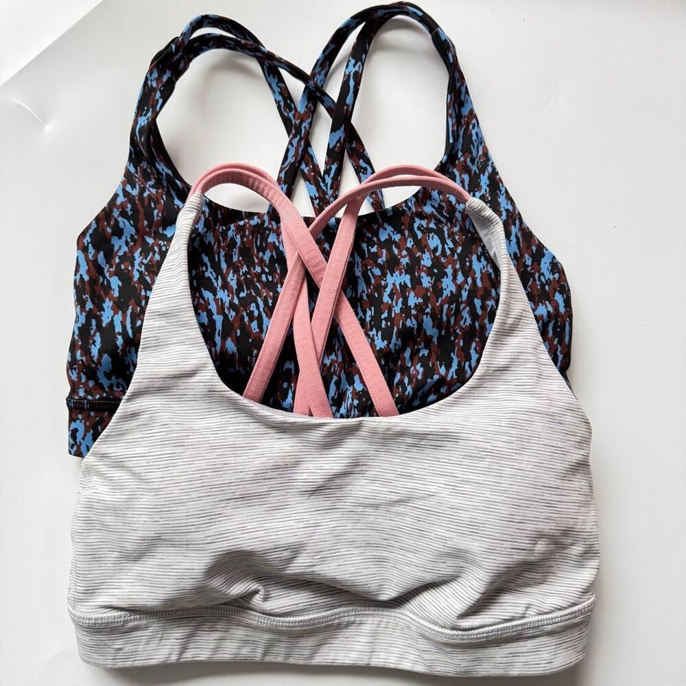 Lululemon Bundle Energy Size 4 Small Leopard Camo Wee Are From Space Gray White